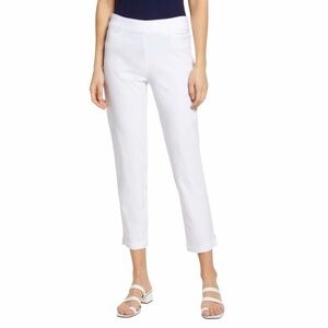 Tommy Bahama White Arielle Island Zone Cropped Pants Sz 4